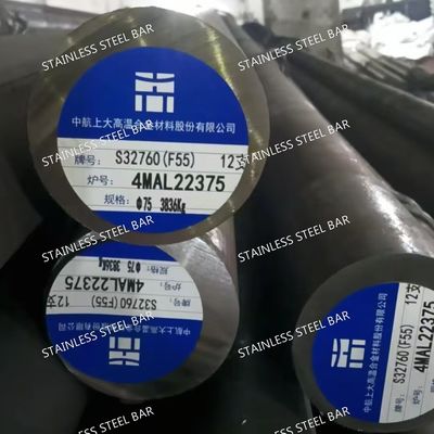 2205 Duplex Stainless Steel Round Bar Diameter 4 - 350mm ASTM EN DIN GB Standard in 6m Length