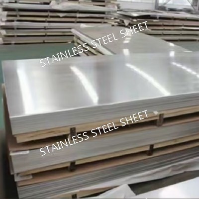 ASTM A240 Grade 445 Stainless Steel Sheet UNS S44500 SS Sheet 0.4 - 3.0mm Cold Rolled 2B Surface