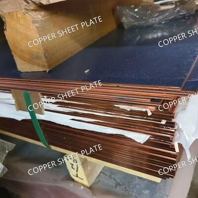 Alta pureza C11000 Pitch Electrolítico (ETP) Placa de cobre Excelente condutividade elétrica e formabilidade