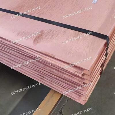 High Purity C11000 Electrolytic Tough Pitch (ETP) Copper Plate Excellent Electrical Conductivity and Formability