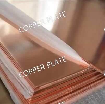 Premium CU-ETP Oxygen-Free Copper Sheet Thickness 0.5 - 80.0mm with Excellent Thermal Performance