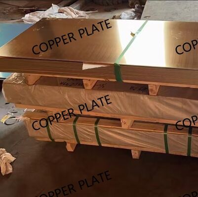Pure Copper Plate and Sheet C11000 Copper 99.90% Thickness 0.5 - 80.0mm ASTM GB EN DIN Standard
