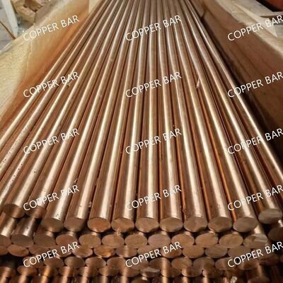 High-Purity C11000 Electrolytic Tough Pitch (ETP) Copper Rod  ASTM B187 Compliant