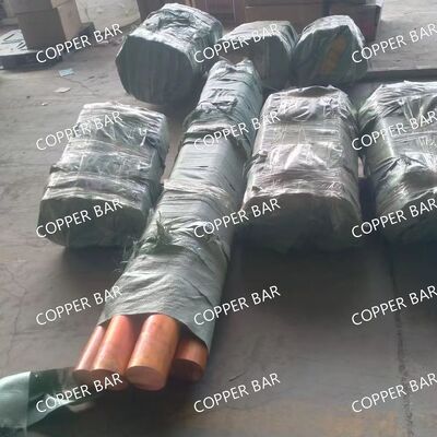 C11000 Bare Copper Rod 99.9% Pure, Annealed for Superior Ductility Diameter 4 - 300mm