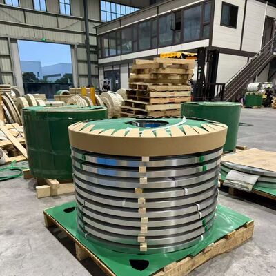 Precision Stainless Steel Strips Grade SUS304 , 304 , 1.4301 SS Strip Coils EN10204-3.1 Certificated