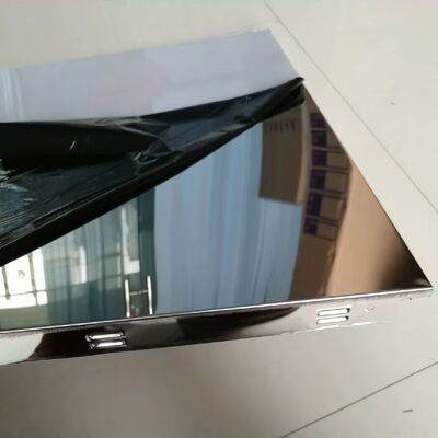 Decoration Application Mirror Polishing 8K Stainless Steel Sheet AISI304 With Laser Film SS Sheet