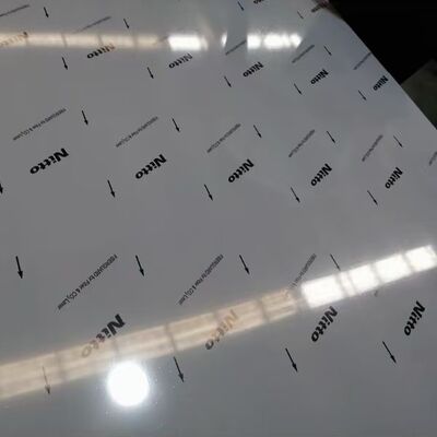 AISI 304 8K Mirror Finish Stainless Steel Sheet 0.4–3.0mm, 4ft x 8ft with Laser Protective Film for Decorative Applications