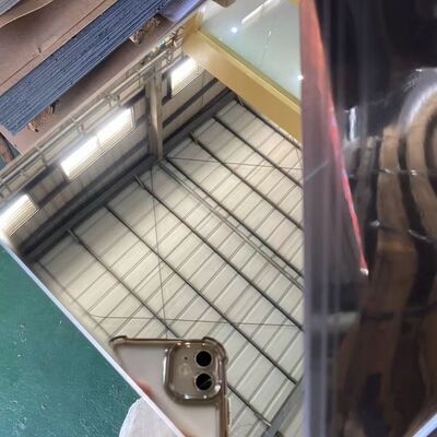 8K Mirror Stainless Steel Sheet Plate 201 304 316L 410 430 4ft*8ft SS Sheet With Laser Film for Ceiling