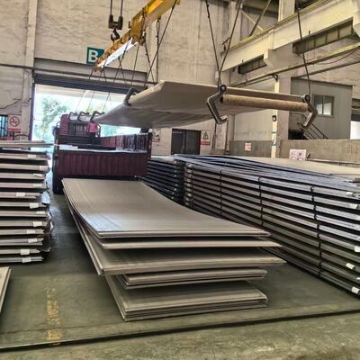 2205 Stainless Steel Plate Thickness 3.0 - 60.0mm Hot Rolled Duplex 2205 Plate Laser Cutting as Request