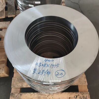 Monel 400 Nickel Alloy Strips Thickness 0.1 - 3.0mm Cold Rolled ASTM EN DIN Standard