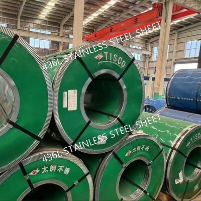 TISCO 436L Ferritic Stainless Steel Plate Low Carbon, High Durability for Industrial Applications