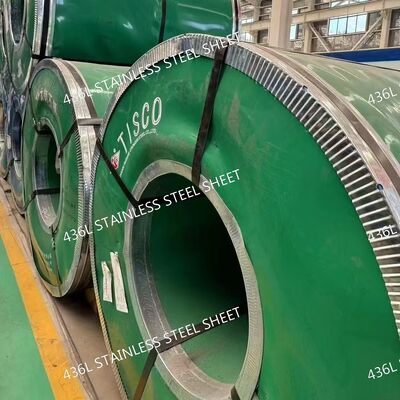 Cold Rolled 436L Stainless Steel Sheet 0.5 - 3.0mm Thickness For High-Temperature Environments