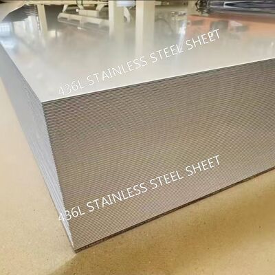 Cold Rolled 436L Stainless Steel Sheet 0.5 - 3.0mm Thickness For High-Temperature Environments