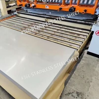 ASTM JIS EN Standard 436L Stainless Steel Sheet  Enhanced Formability and Weldability for Manufacturing