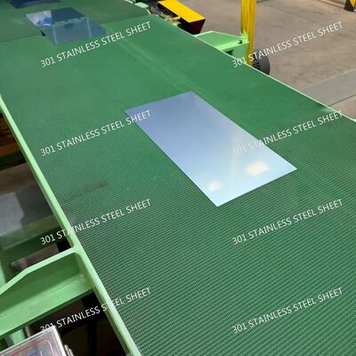 1/4H 1/2H 3/4 FH 301 Stainless Steel Sheet Cold Rolled Bright Annealing SS Sheet SUS301 for Spring