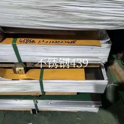 TISCO 439 StaInless Steel Sheet Cold Rolled 2D Surface 4ft Mill Edge for Auto Exhaust System