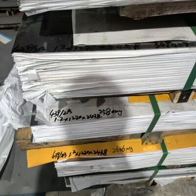 TISCO 439 StaInless Steel Sheet Cold Rolled 2D Surface 4ft Mill Edge for Auto Exhaust System