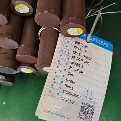 High-Strength 30CrMnSiA Alloy Steel Round Bar for Aerospace & Defense Applications