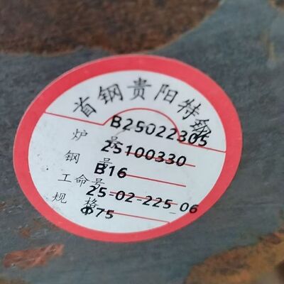 ASTM B193 B16 Alloy Round Bar Diameter 20 - 350mm for Bolt Structure Custom Cutting in Length