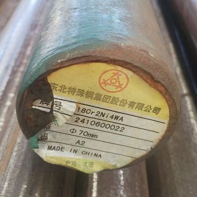 Hot Rolled and Forged 18Cr2Ni4WA Alloy Steel Round Bar Structure Application Diameter 20 - 300mm