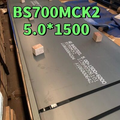 High Strength  Hot Rolled Alloy Steel Plate Ggrade  EN10149 S700MC BS700MCK2  Size 2-10MM X 1250 X 6000mm