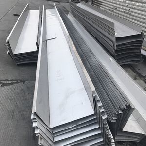 6000mm Length 304 316 Stainless Steel Cold Rolled Metal Gutter for Durable Drainage