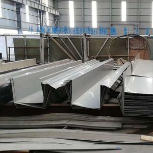 SUS304 316 2B Polished Cold Rolled Stainless Steel Gutter for Roof Rain Drainage