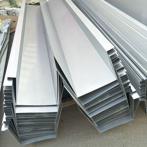 304 Stainless Steel Gutter Cold Rolled with Bright Surface for Steel Structure Workshop