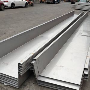 Easy to Install Grade 304 Stainless Steel Rain Water Gutter Cold Rolled for Custom Applications