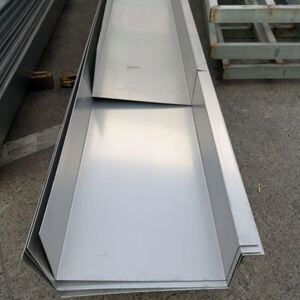 201 304 Stainless Steel Cold Rolled Bright Surface Rain Water Gutter for Roof