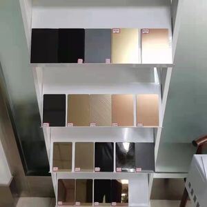 201 Grade Mirror Stainless Steel Sheet with Slit Edge for Wall and Corner Guards