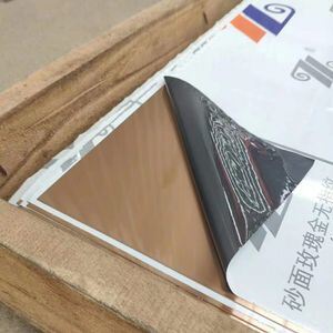 Laser Film Protect Hairline Mirror Finish Stainless Steel Sheet 201 304 Grade Colored Stainless Steel Plate