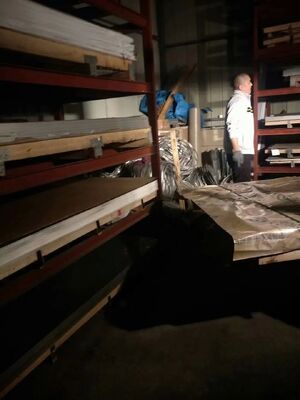 Cold Rolled SS 316L Stainless Steel Sheet Plate with 0.25 - 3mm Thickness and Polished Surface