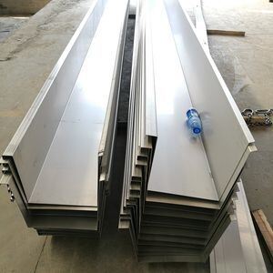 Corrosion Resistant Stainless Steel Gutter System with Cold Rolled Bright Surface for House Roofing