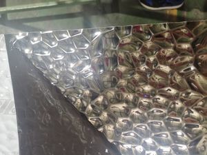 304 Stainless Steel Cold Rolled Polished Surface Embossed Checkered Plate for Press Stamping