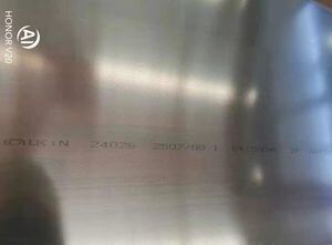 Super Duplex S25073 DIN1.4410 Hot Rolled Stainless Steel Plate for High Corrosion Resistance