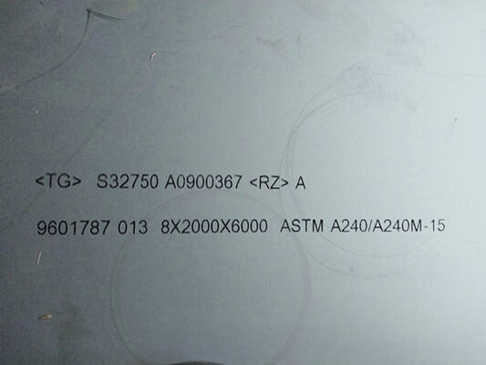 Super Duplex S25073 DIN1.4410 Hot Rolled Stainless Steel Plate for High Corrosion Resistance