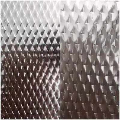 SUS304 Stainless Steel Checkered Plate Hot Rolled and Polished for Industrial Applications