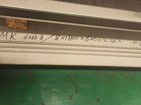 ASME SA240 2000mm Width Alloy 321 Heat Resistant Stainless Steel Plate S32168