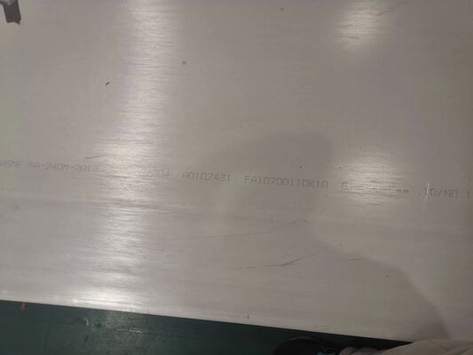 6mm Thick ASTM A240 S30408 Stainless Steel Plate with Polished Surface for Industrial Applications