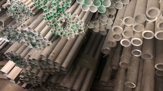 UNS S31653 Type 316LN Cold-Drawing Polished Stainless Steel Pipe with OD 6-630mm