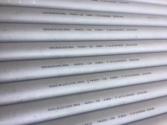 Duplex Steel 2205 Seamless Tube with Cold-Drawing Technique and Bright Surface Treatment in OD 6-630mm