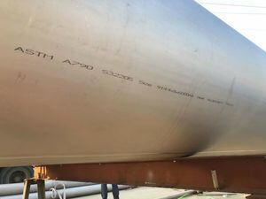 S32750 S32205 Duplex Stainless Steel Pipe Cold-Drawn for High Strength and Corrosion Resistance