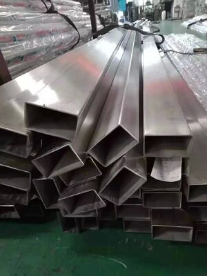 304 Stainless Steel Square Pipe SUS304 with Polished Surface Welded Technique and OD 6-630mm