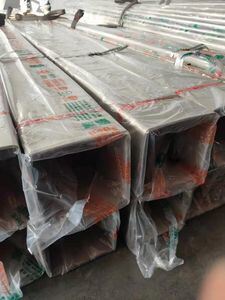 304 Stainless Steel Square Pipe with Polished Surface and Welded Technique for Industrial Use