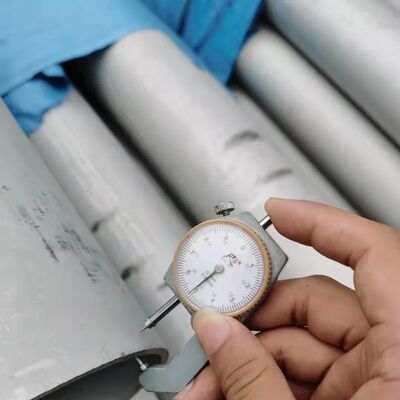 Large Diameter 316L Stainless Steel Pipe with OD300 - OD600 Cold-Drawing Technique and Polished Surface