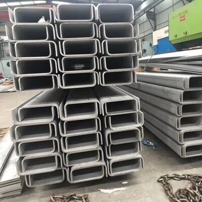 EN 10204-3.1 Certificated Hot Rolled Stainless Steel U-Channel with Bright Surface Treatment