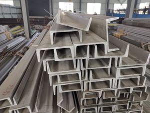 Hot Rolled 304 316L 310S Stainless Steel Channel with Polished Surface U Channel Bar