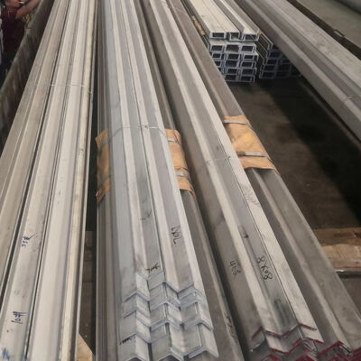Hot Rolled Bright Surface 30*30-100*100mm Stainless Steel Angle Bar and Channel Bar