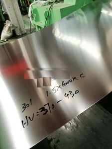 SUS301 Full Hard Stainless Steel Coil with 2B Finish Metal Strip for Industrial Applications